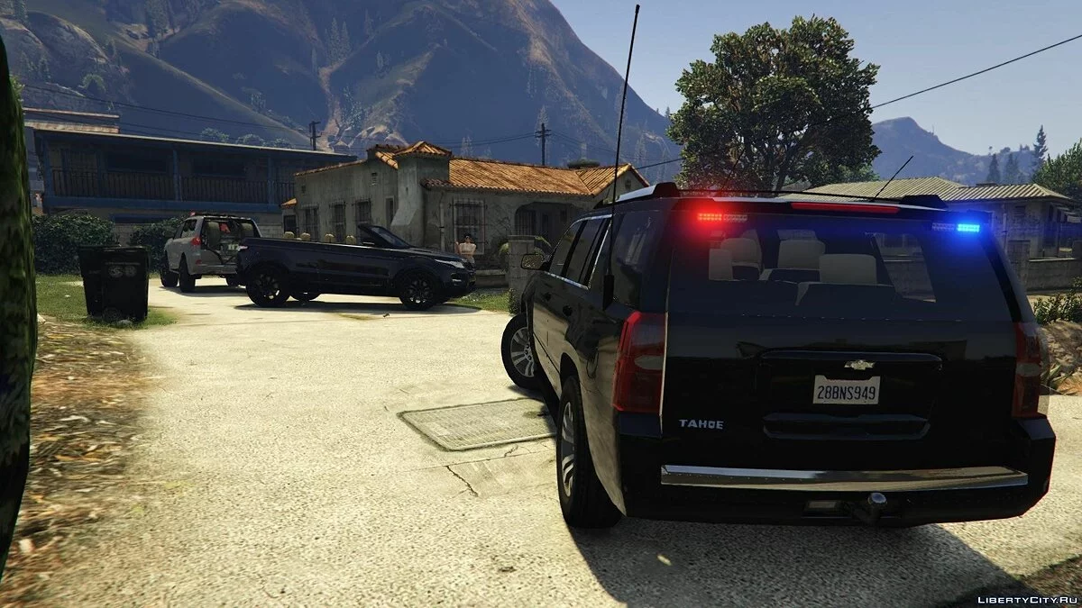 Chevrolet Tahoe FBI de 2015 (Débloqué) v1 / GTA 5