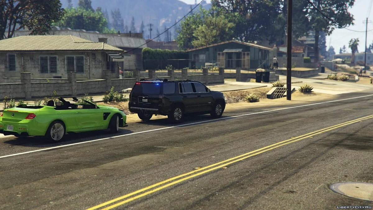 Chevrolet Tahoe FBI de 2015 (Débloqué) v1 / GTA 5