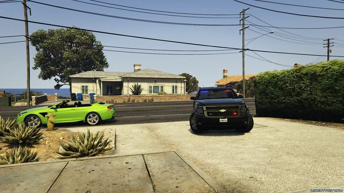 Chevrolet Tahoe FBI de 2015 (Débloqué) v1 / GTA 5