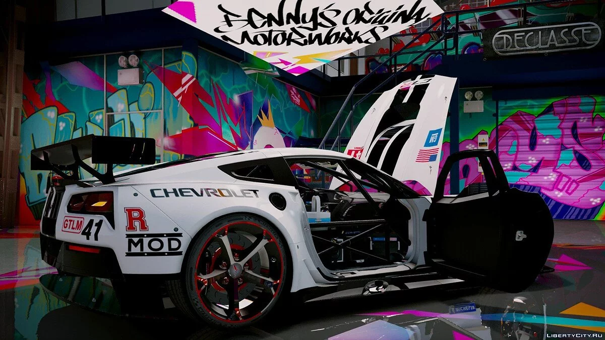 雪佛兰科尔维特C7R GTLM [附加] 1.5 / GTA 5