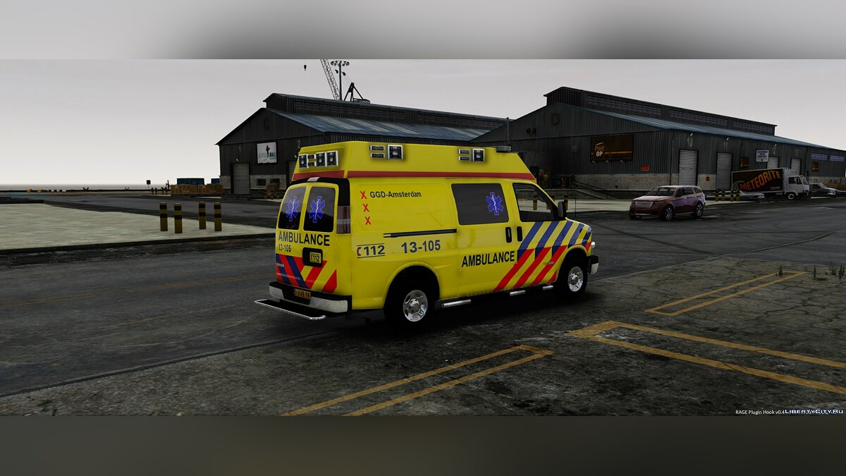 Ambulance gta 5 замена фото 50