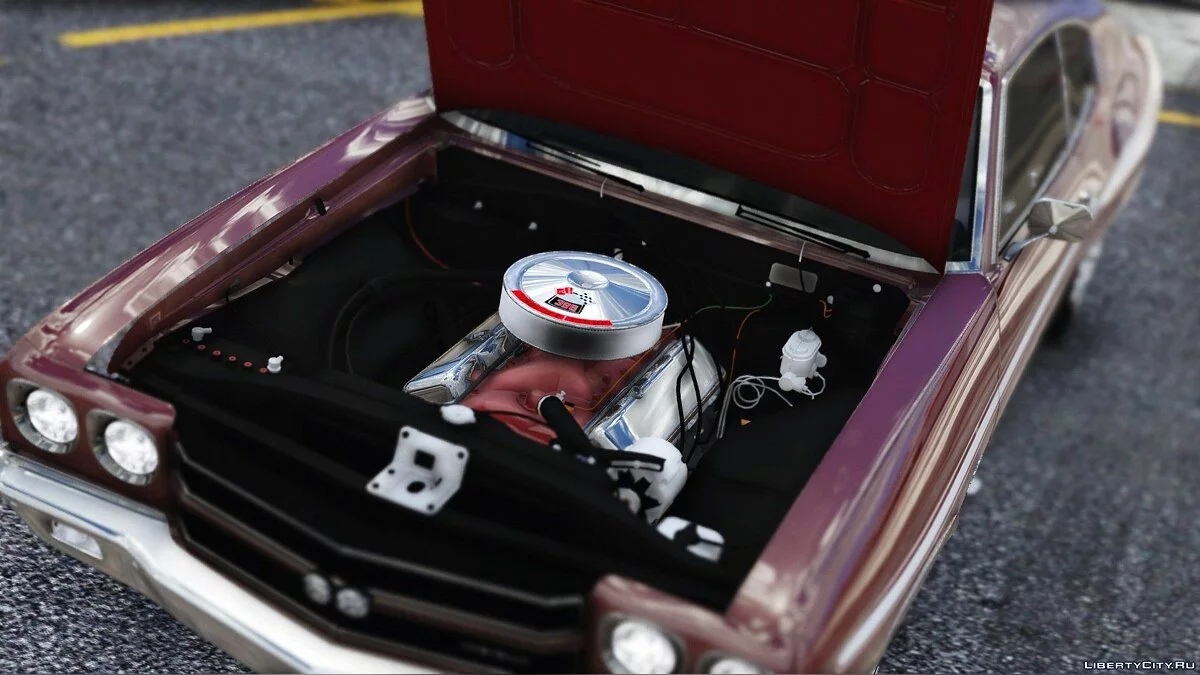 1970 Chevrolet Chevelle SS 454 [Додаток | Висока якість | Шаблон] 1.1 / GTA 5