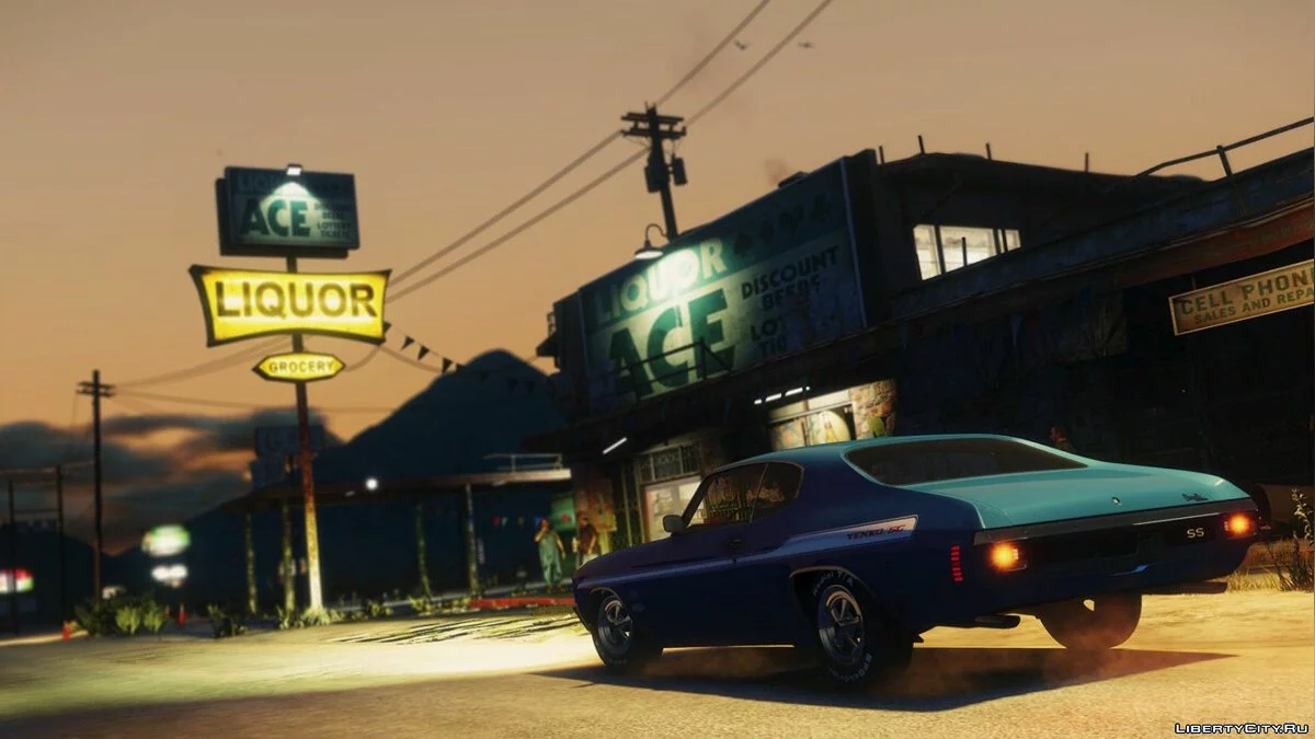 1970 Chevrolet Chevelle SS 454 [Додаток | Висока якість | Шаблон] 1.1 / GTA 5