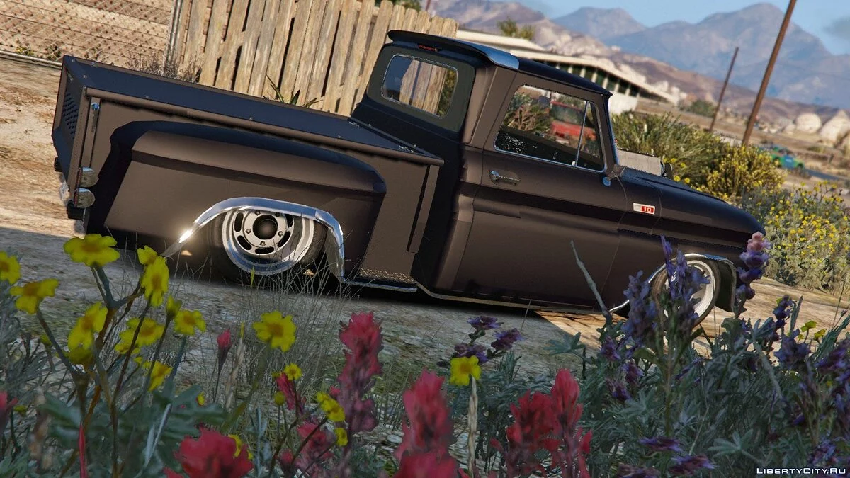Chevrolet C-10 Stepside Custom [Add-On / Replace | Custom Dirt] 1.2 / GTA 5