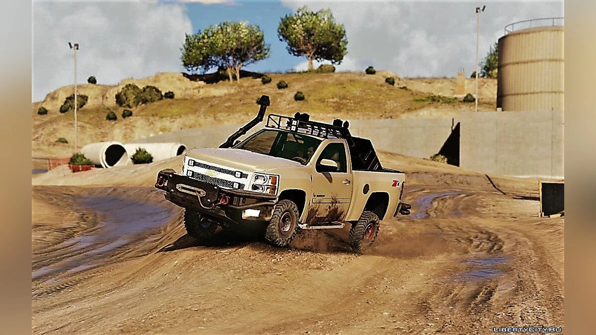 شيفروليه سيلفرادو 1500 LTZ كاب عادي 4x4 2013 [إضافة / استبدال | 7 إضافات] 1.3 / جي تي أي 5