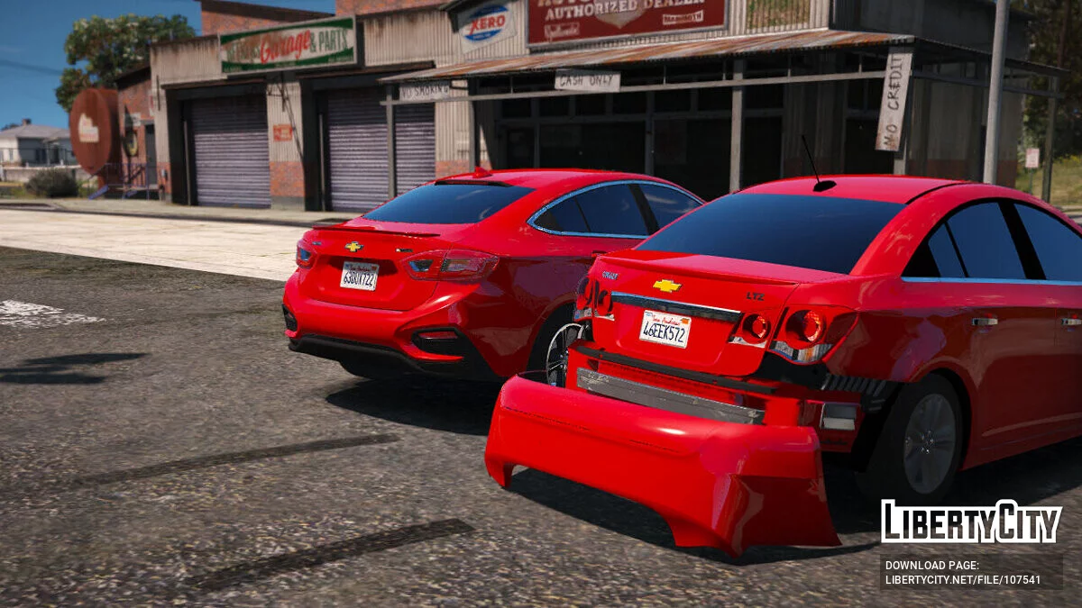 Chevrolet Cruze RS 2018 [Ersetzen] 1.0 / GTA 5