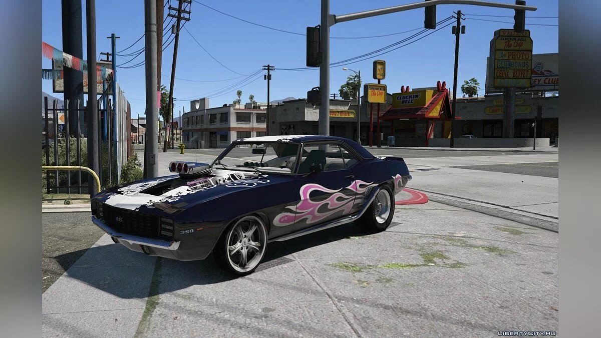 Chevrolet Camaro SS 300 Drag [Add-On / Reemplazo / Extras] 0.6 / GTA 5