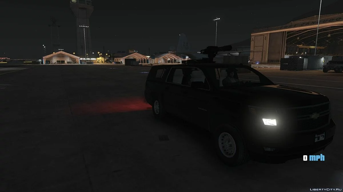 Chevy Suburban del Servicio Secreto 2015 con torreta de armas[BLINDADO] [REEMPLAZAR] 1.0 / GTA 5