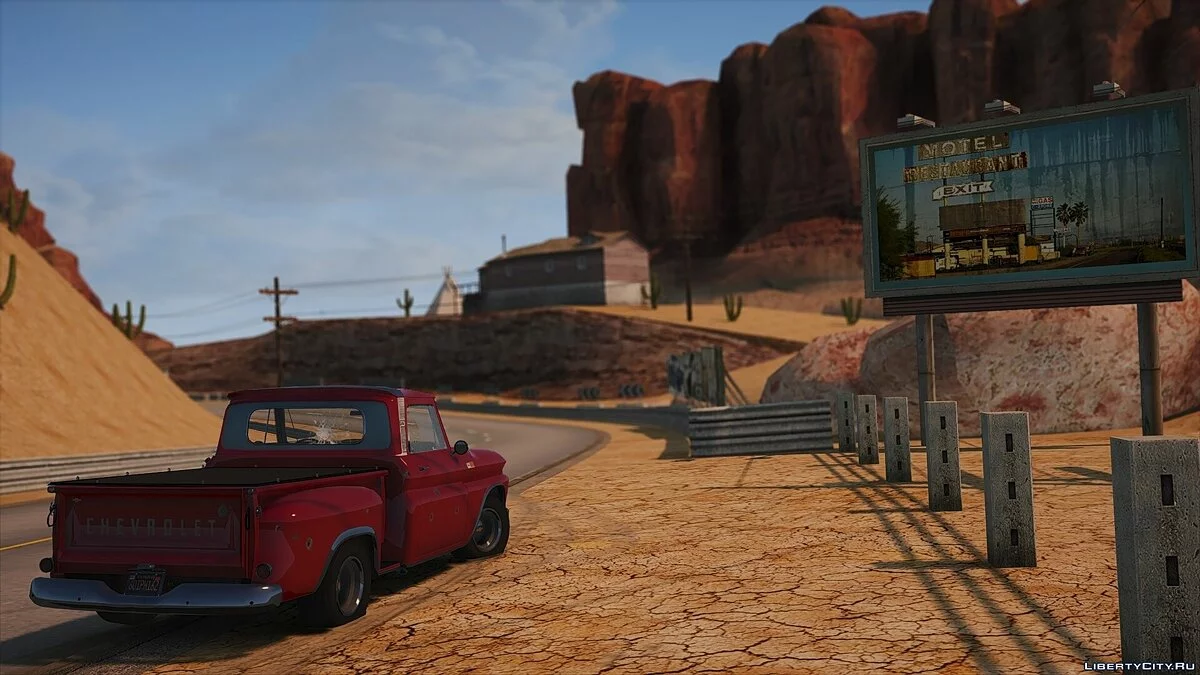 Chevrolet C-10 Stepside '65 1.0 / GTA 5