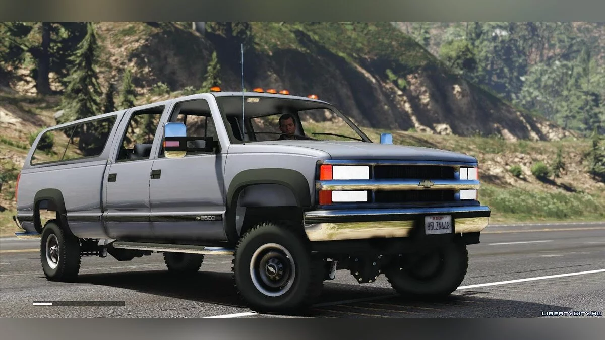 Chevrolet Silverado 3500 LS Crew Cab 4x4 1999 [Ajout | Remplacement | Extras] 0.8 / GTA 5