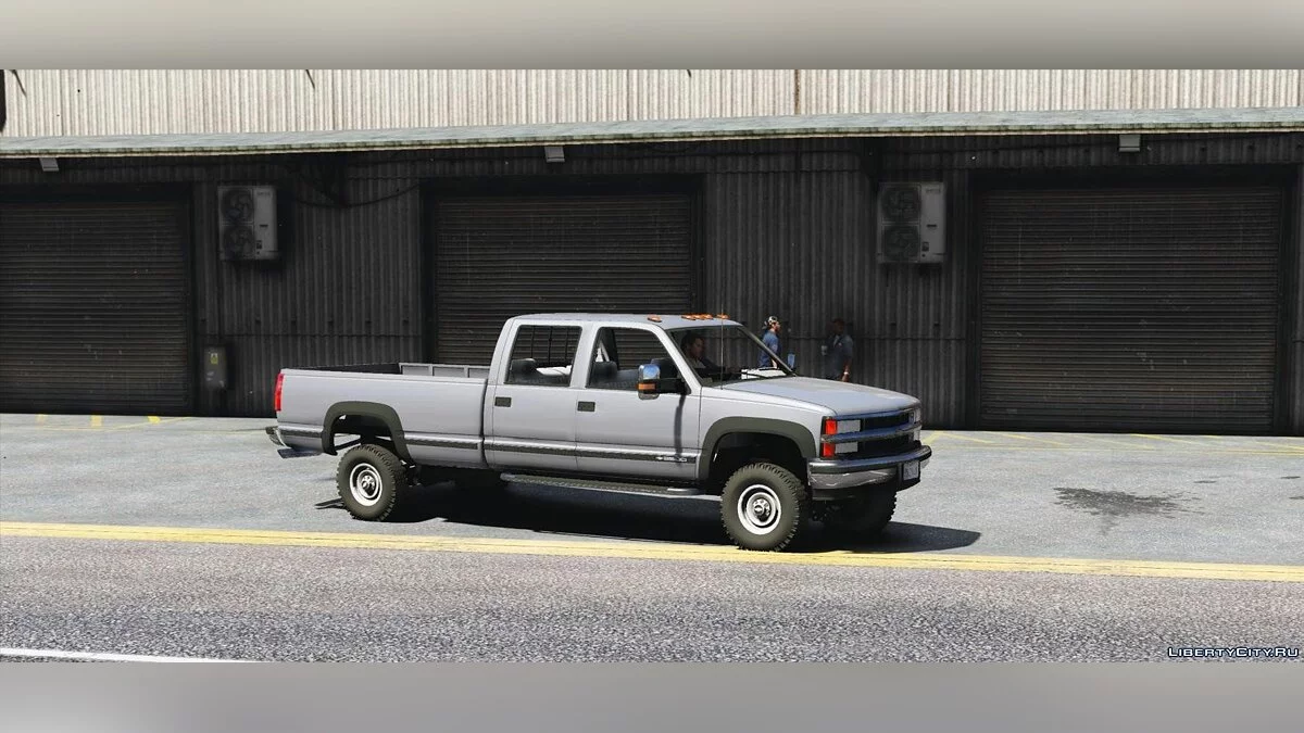 Chevrolet Silverado 3500 LS Crew Cab 4x4 1999 [Ajout | Remplacement | Extras] 0.8 / GTA 5