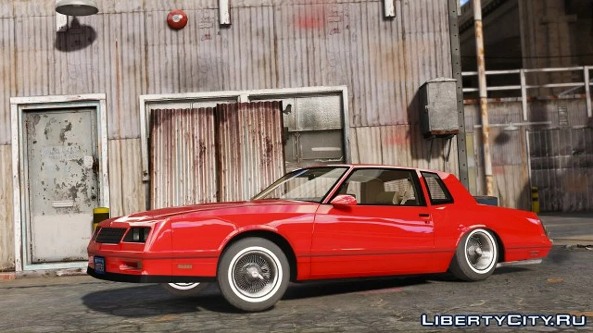 Chevrolet Monte Carlo SS 1988 v1.0 / GTA 5