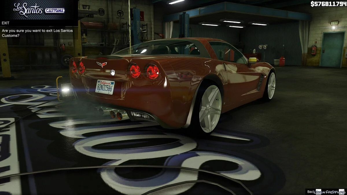 2006年雪佛兰科尔维特C6 Z06 (附加) v2.0 / GTA 5