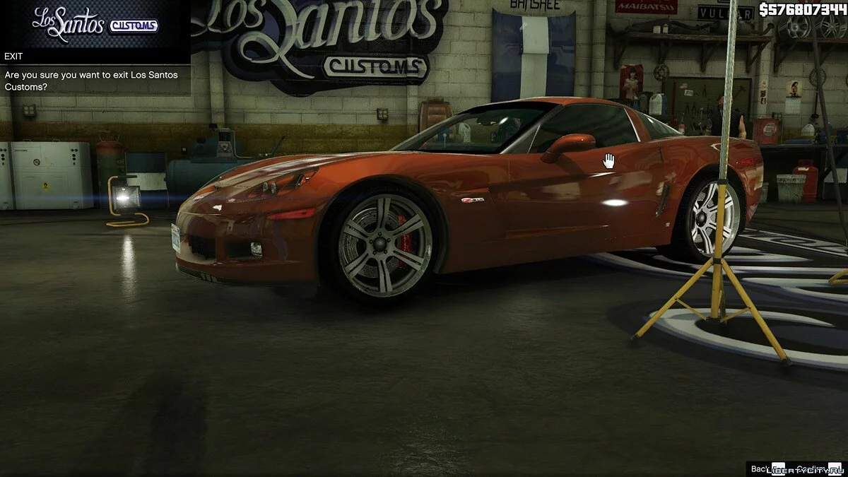 2006年雪佛兰科尔维特C6 Z06 (附加) v2.0 / GTA 5