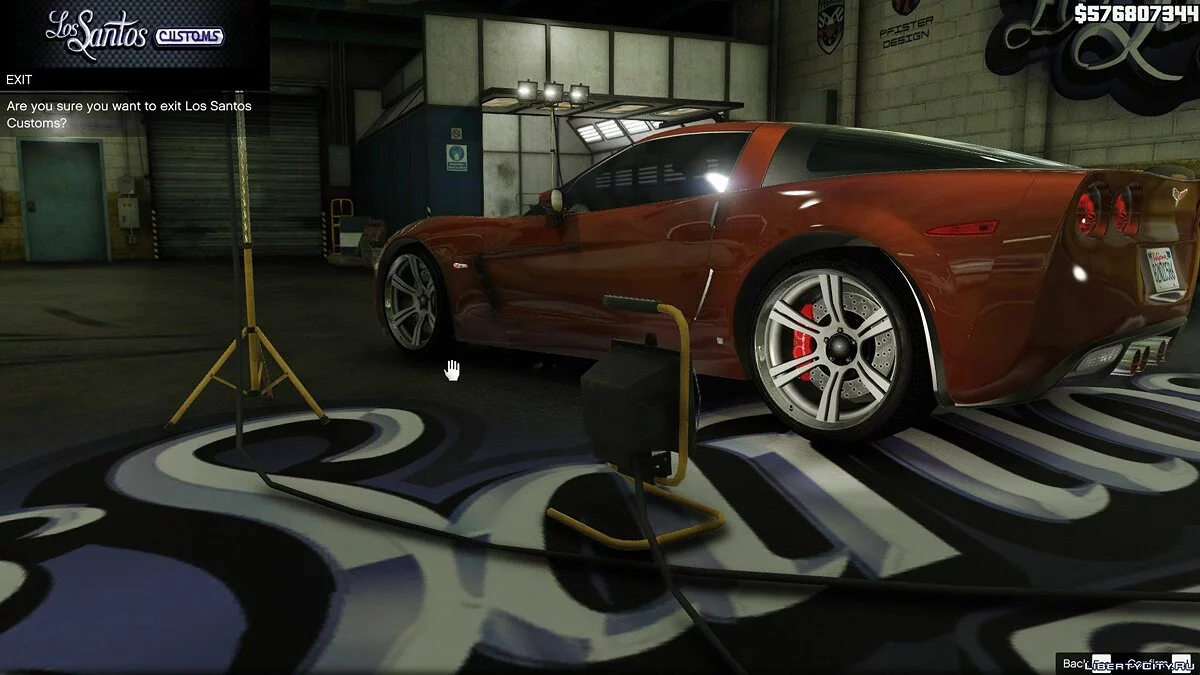 2006年雪佛兰科尔维特C6 Z06 (附加) v2.0 / GTA 5