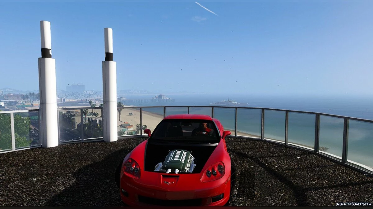 Chevrolet Corvette C6 Z06 2006 [ADD-ON/HQ/3D Motor] V5.0 / GTA 5