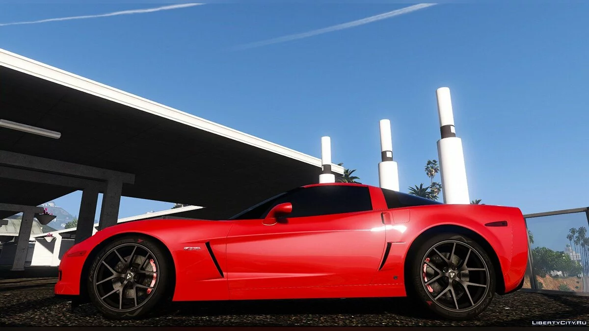 Chevrolet Corvette C6 Z06 2006 [ADD-ON/HQ/3D Motor] V5.0 / GTA 5