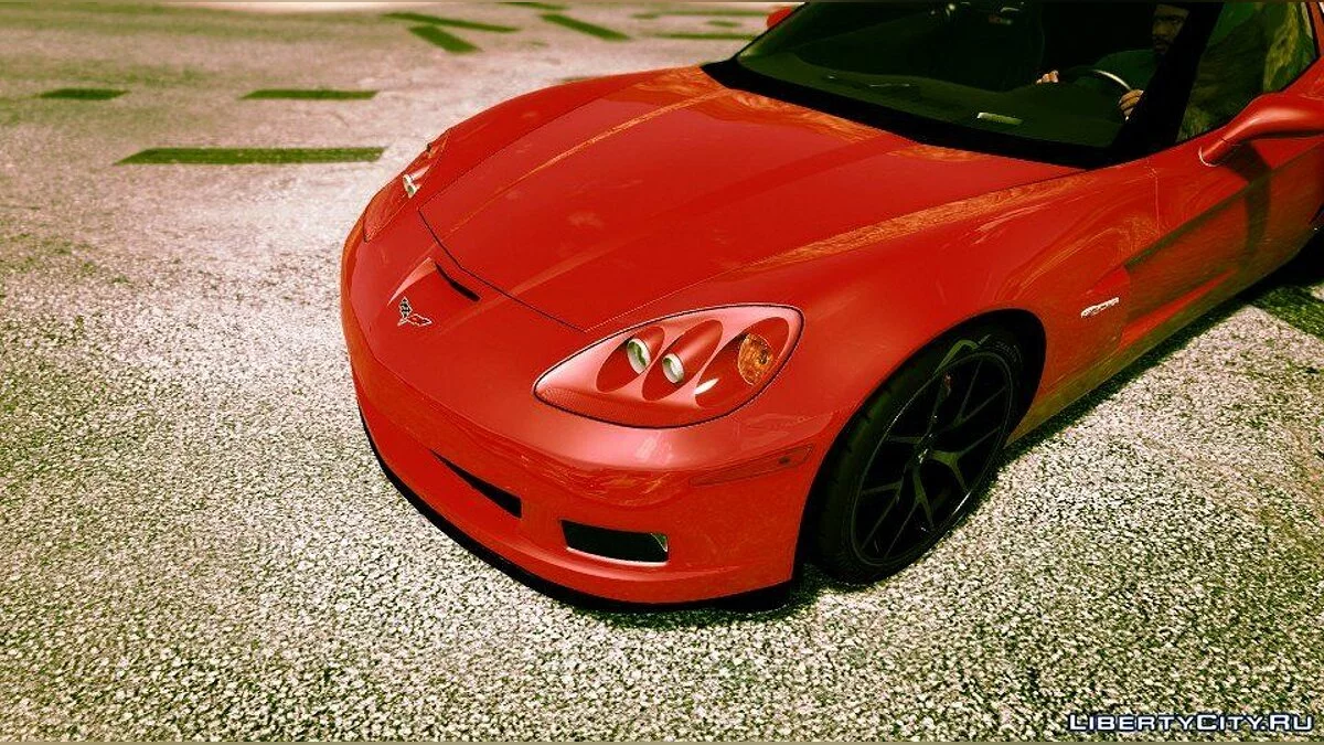 Chevrolet Corvette C6 Z06 2006 [ДОДАТОК/HQ/3D Двигун] V6.0 / GTA 5
