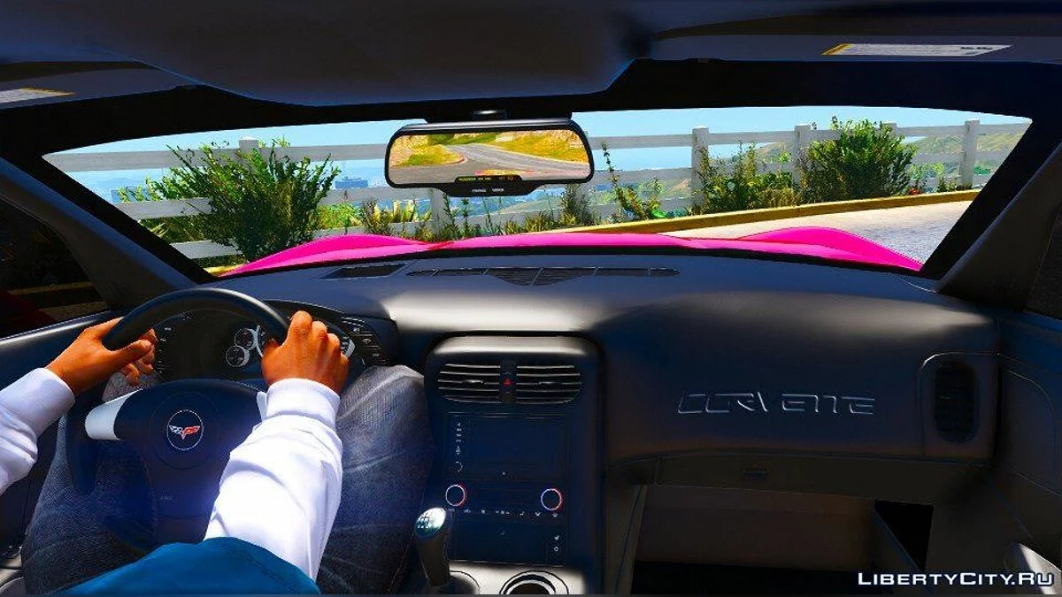 Chevrolet Corvette C6 Z06 2006 [ДОДАТОК/HQ/3D Двигун] V6.0 / GTA 5