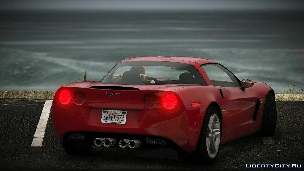Chevrolet Corvette C6 Z06 2006 [ADD-ON/HQ/Motor 3D/Suciedad] V7.0 / GTA 5