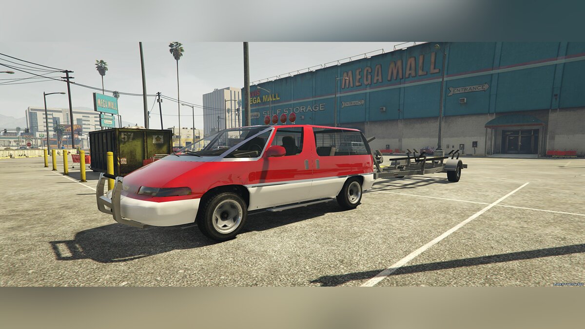 замена minivan для gta 5 фото 69