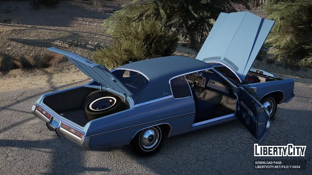 1972 Chevrolet Impala [Add-On | LODs | Extras] 1.3 / GTA 5