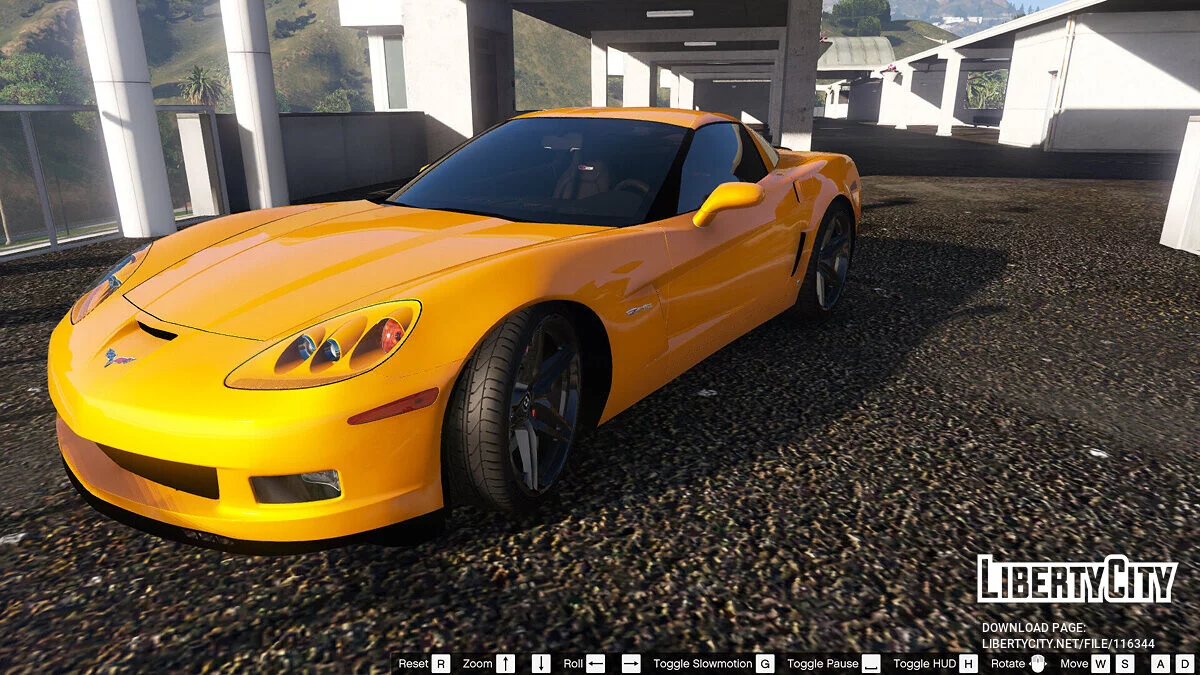 Chevrolet Corvette C6 Z06 2006 [Add-On | Template] V8.5 / GTA 5