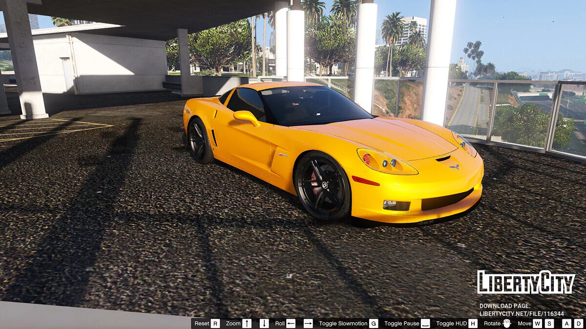 Chevrolet Corvette C6 Z06 2006 [Add-On | Template] V8.5 / GTA 5