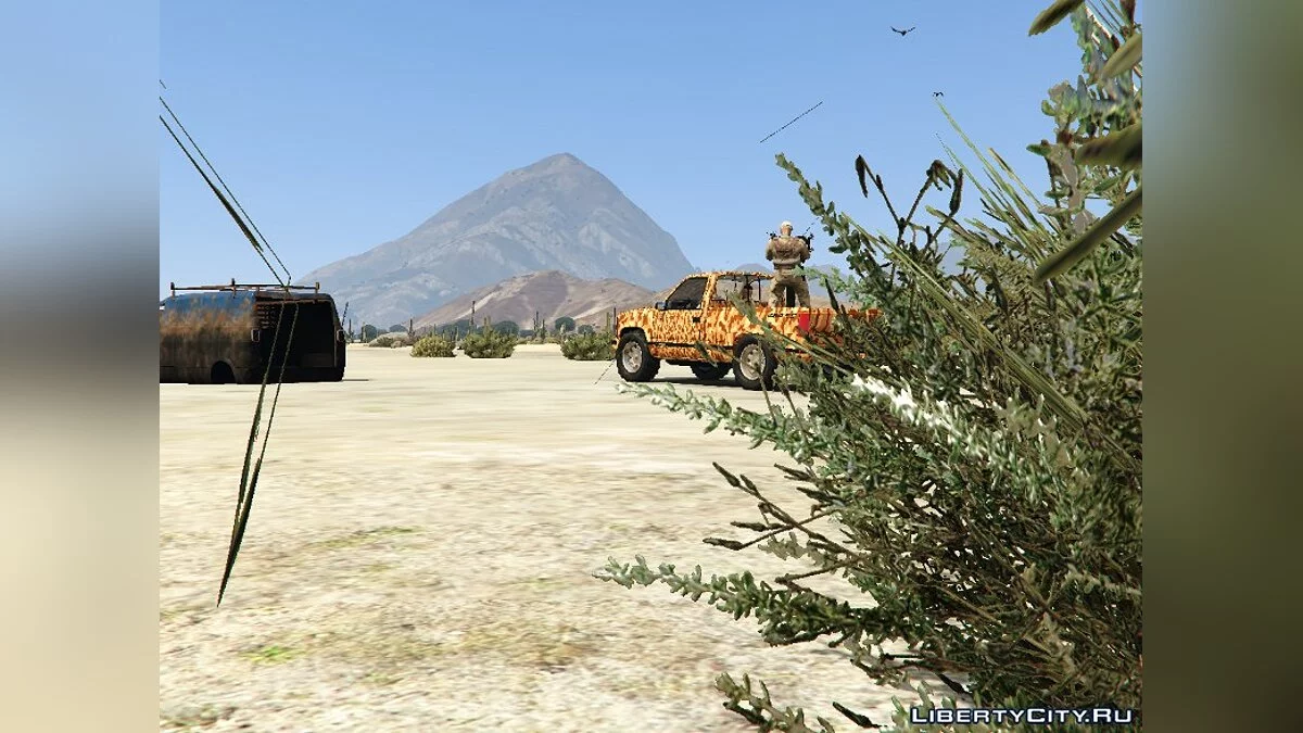 Chevrolet Silverado 1990 Dengan Rudal Anti Pesawat [Ganti] 1 / GTA 5