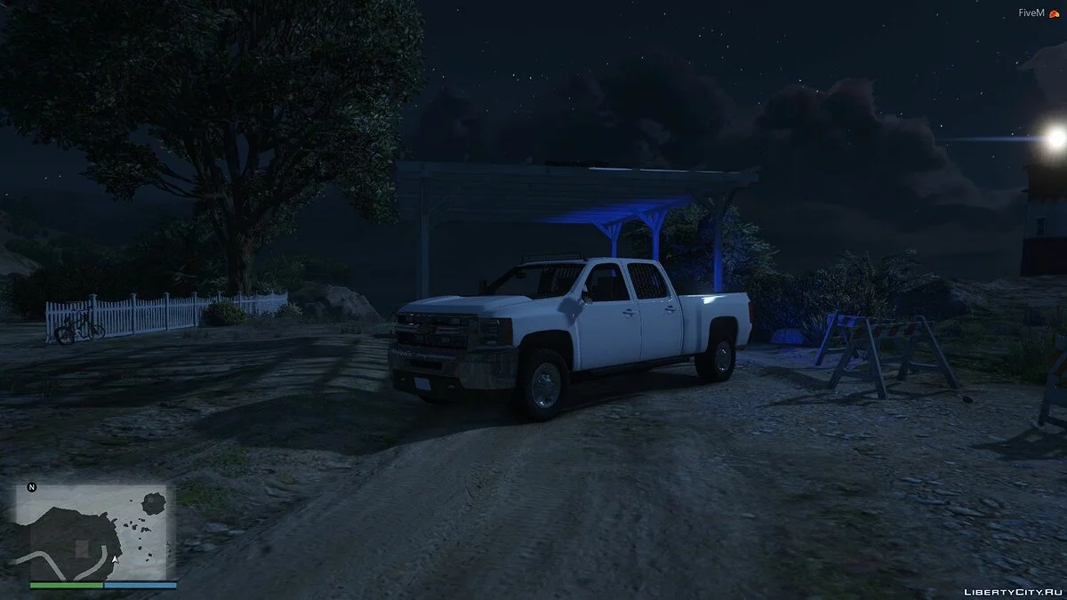 2012 Chevy Silverado 2500HD [Add-on/Non-ELS/Luzes Azuis] / GTA 5
