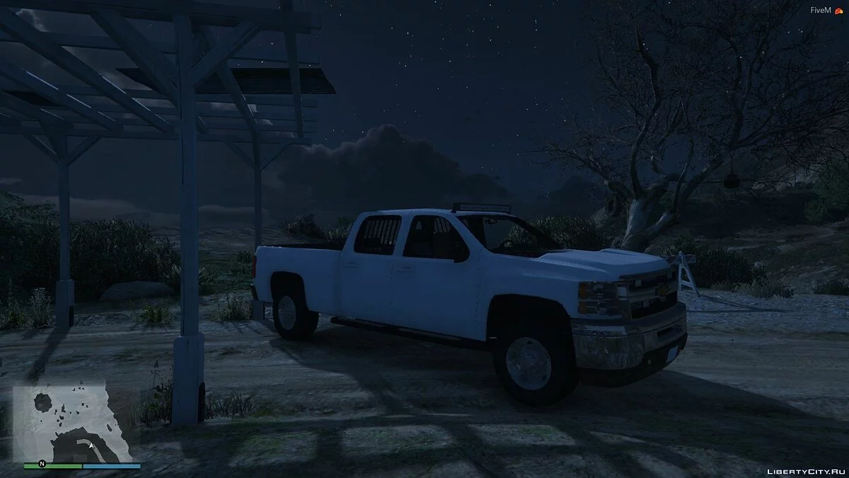2012 Chevy Silverado 2500HD [Add-on/Non-ELS/Luzes Azuis] / GTA 5