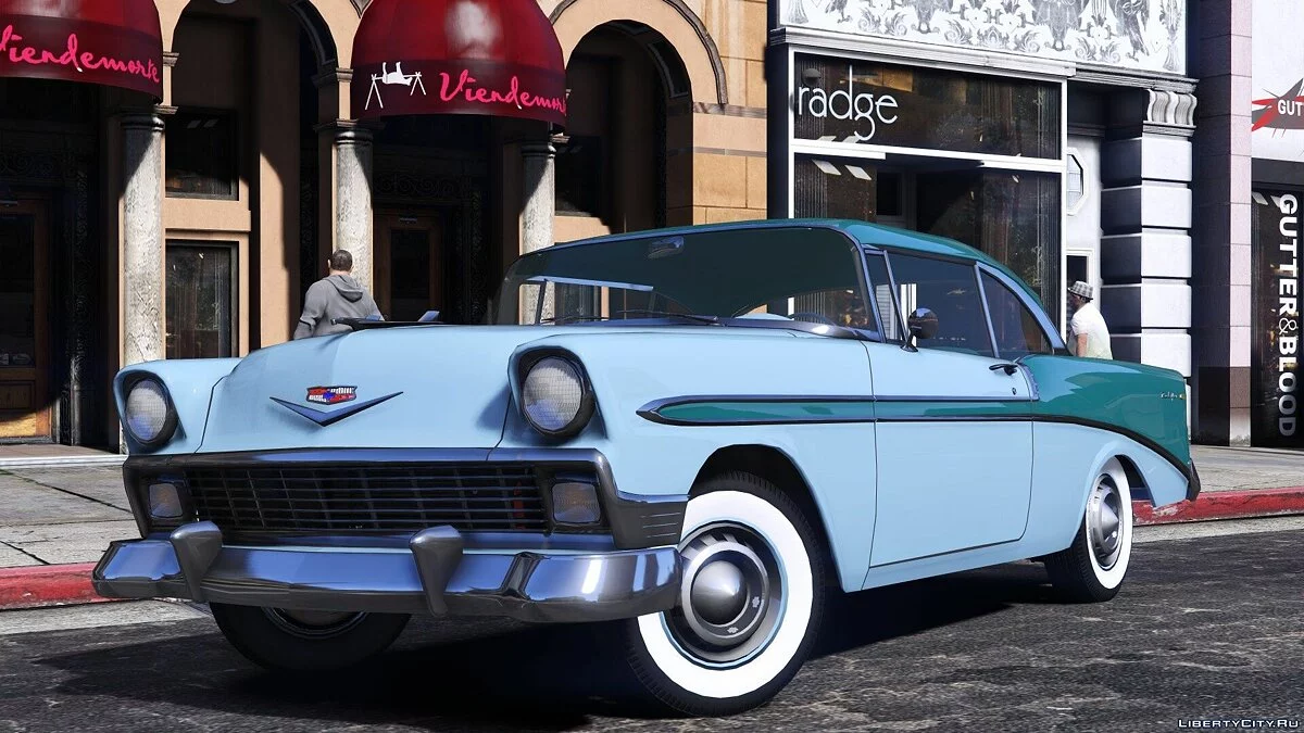 Chevrolet Bel Air & Nomad de 1956 [Add-On | LODs] 1.3 / GTA 5