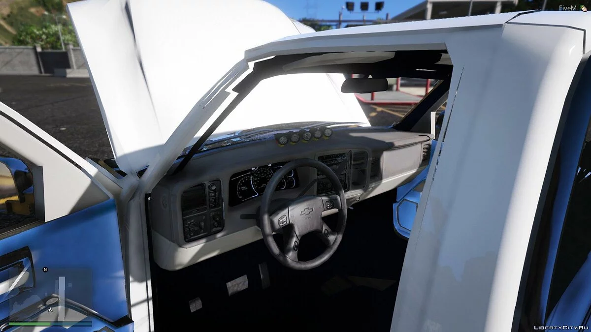 Drag Chevy Silverado Cat Eye Cab Simples [FIVE-M] 1.0 / GTA 5