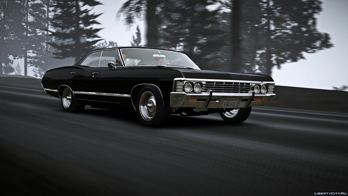 Download 1967 Chevrolet Impala from Supernatural for GTA 5