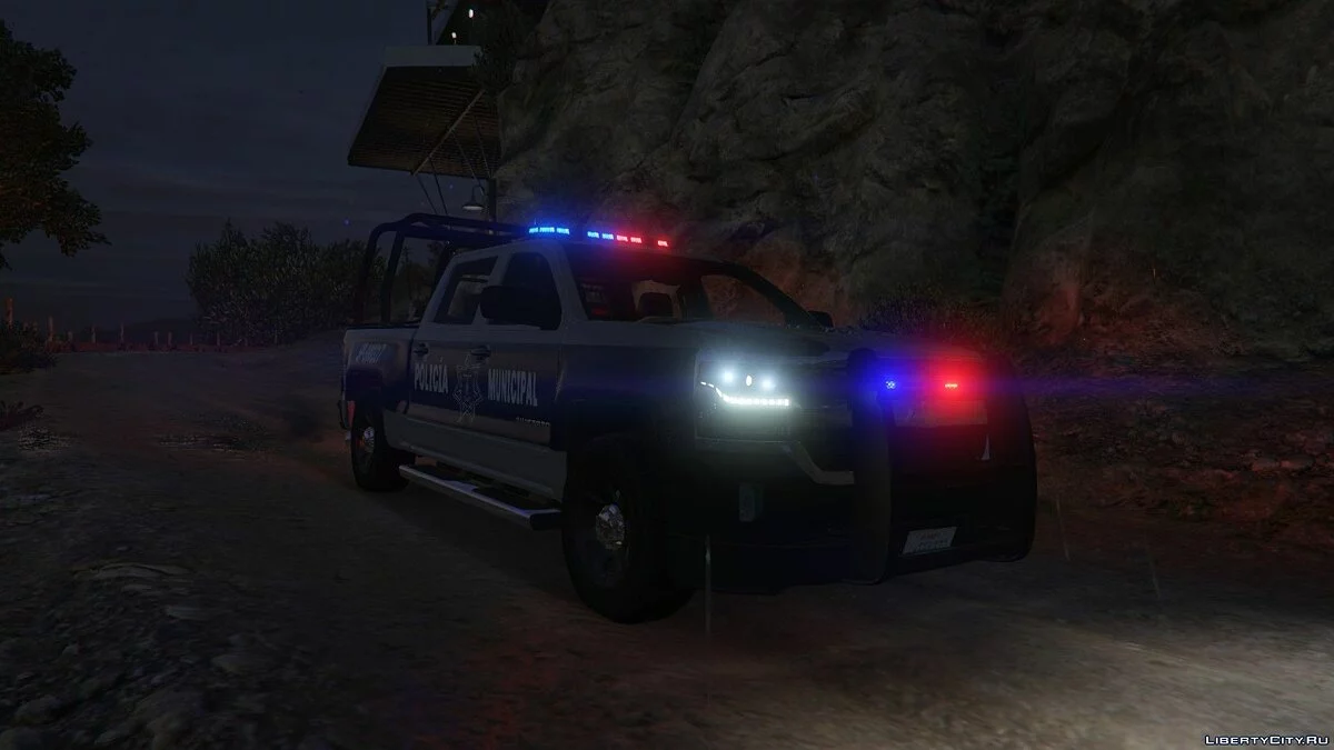 Chevrolet Silverado ELS - цивільна поліція / GTA 5