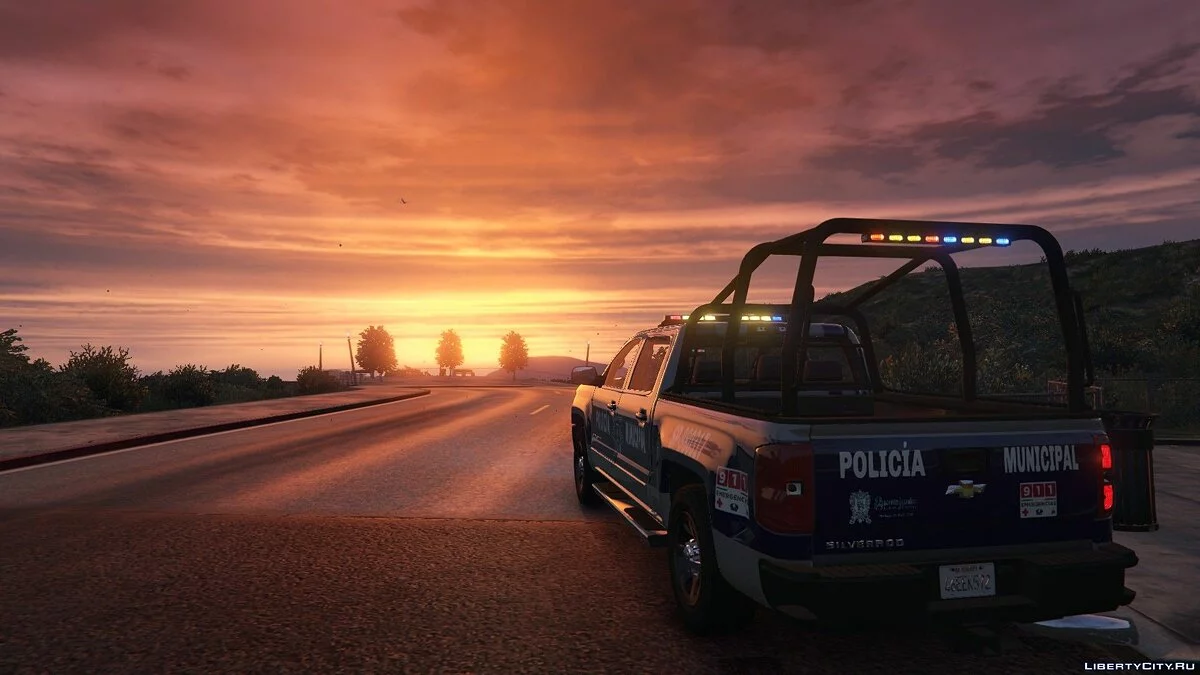 Chevrolet Silverado ELS - цивільна поліція / GTA 5
