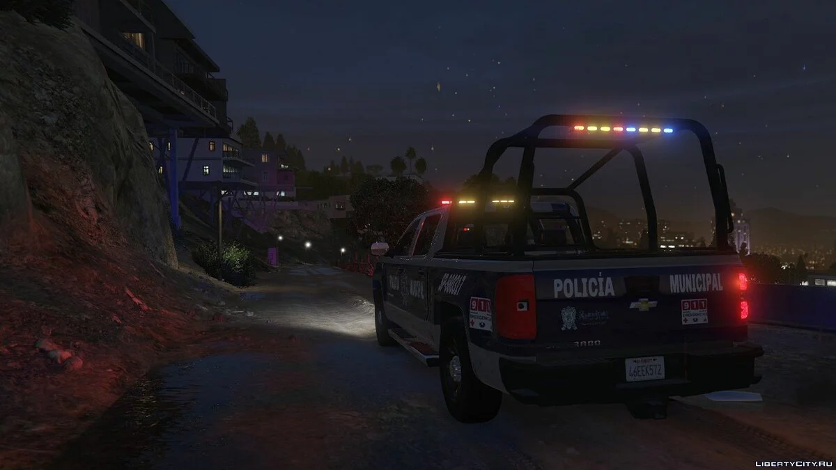 Chevrolet Silverado ELS - цивільна поліція / GTA 5