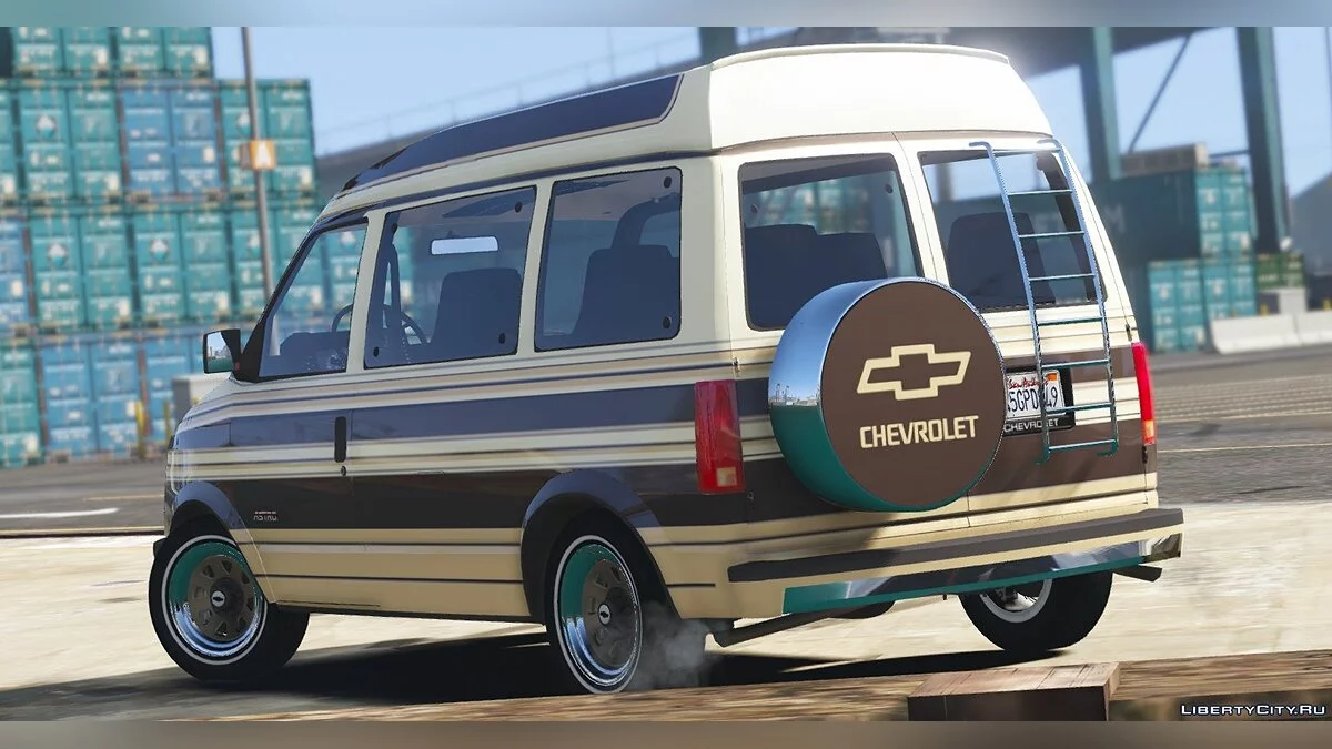 Paquete de 3 coches Chevrolet Astro 1988 [Add-On / Reemplazo | Extras | LODs | Plantilla] 1.1 / GTA 5