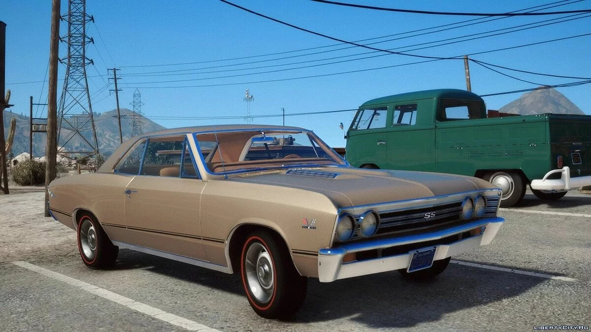 1967 Chevrolet Chevelle Super Sport 396 [Add-On | LODs | Template] 1.1 / GTA 5
