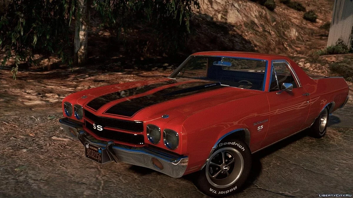 1970 Chevrolet El Camino SS [Add-On | LODs] 1.1 / GTA 5