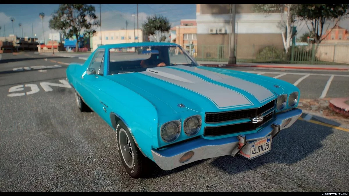 1970 Chevrolet El Camino SS [Add-On | LODs] 1.1 / GTA 5