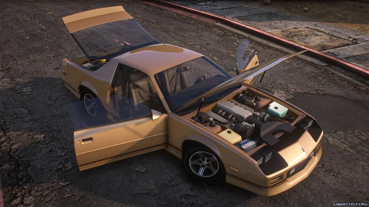 Chevrolet Camaro IROC-Z de 1990 v1.0 / GTA 5