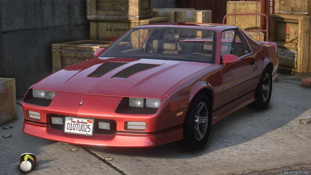 Chevrolet Camaro IROC-Z de 1990 v1.0 / GTA 5