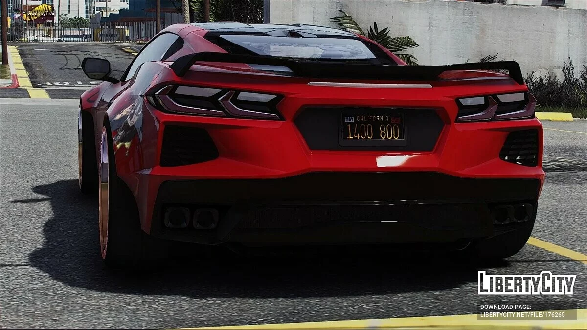 Trippie Redd Chevrolet Corvette C8 Stingray v1.1 / GTA 5