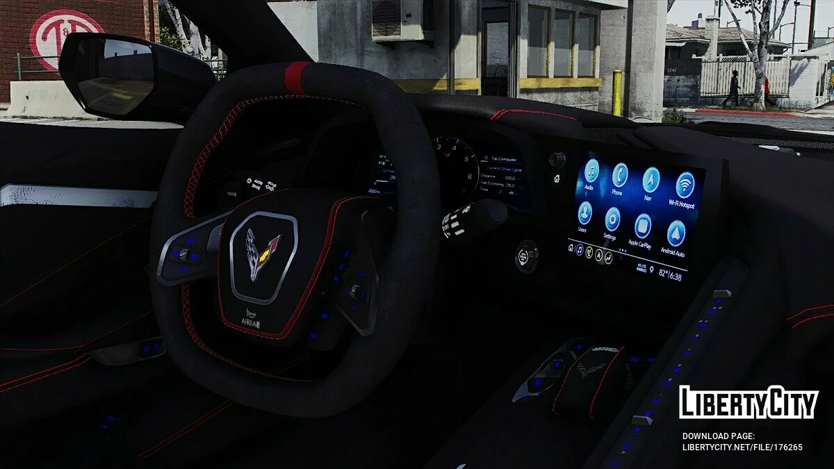 Trippie Redd Chevrolet Corvette C8 Stingray v1.1 / GTA 5