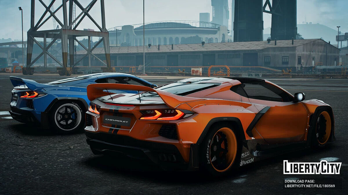 Chevrolet Corvette C8 Rocket Bunny v1.0 / GTA 5