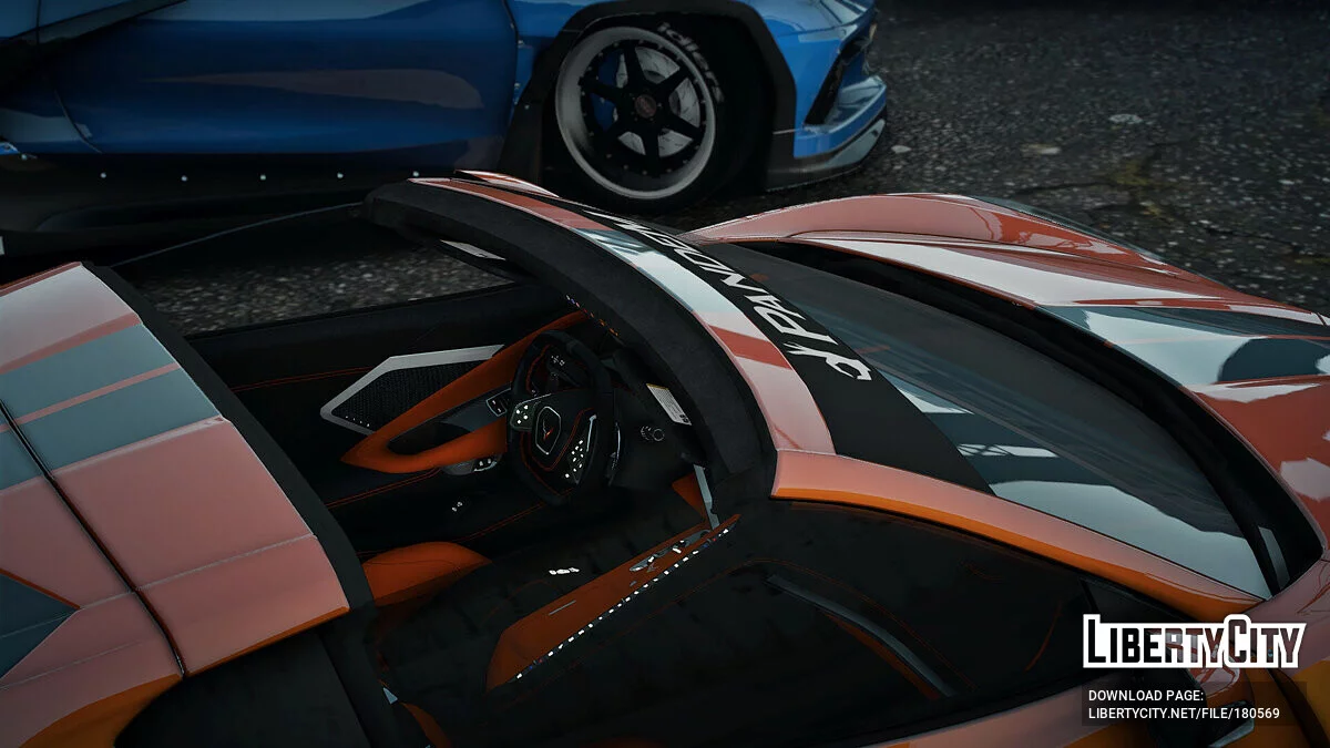 Chevrolet Corvette C8 Rocket Bunny v1.0 / GTA 5