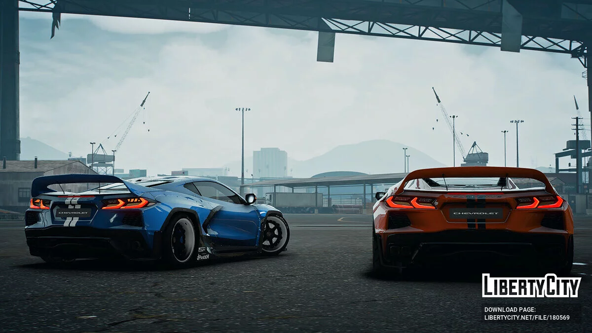 Chevrolet Corvette C8 Rocket Bunny v1.0 / GTA 5