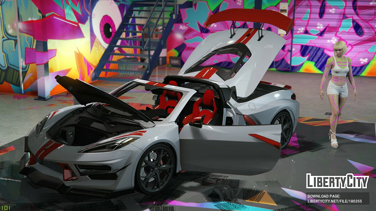 Chevrolet Stingray C8 2020 / GTA 5