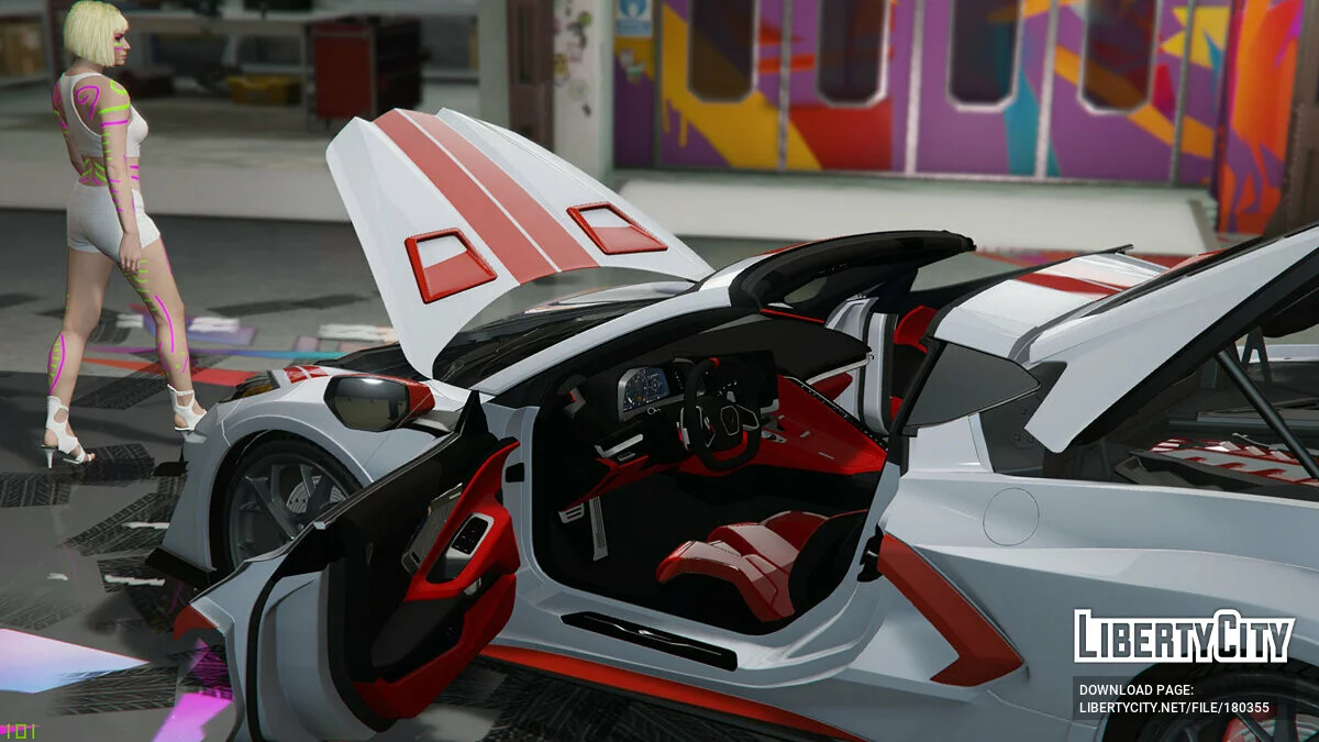 Chevrolet Stingray C8 2020 / GTA 5